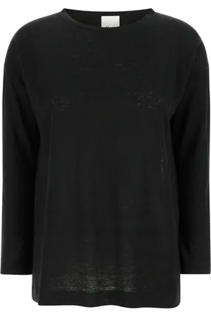 Allude Femme, Tops, Noir, Taille: 40 FR Chemise bateau