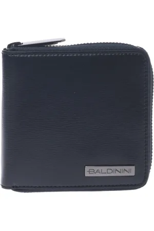 BALDININI Homme, Accessoires, Bleu, Taille: ONE Size Portefeuille avec Fermeture Éclair