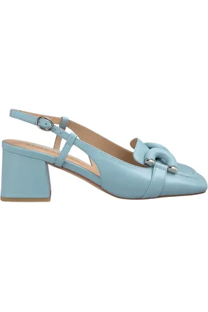 Alma en Pena Femme, Chaussures, Bleu, Taille: 38 EU Détail talon chaussure