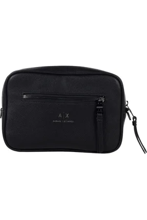 Armani Exchange Homme, Sacs, Noir, Taille: ONE Size Nécessaire de toilette