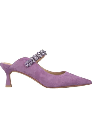 Alma en Pena Femme, Chaussures, Violet, Taille: 38 EU Chaussures avec amortisseur pour orteils à talons