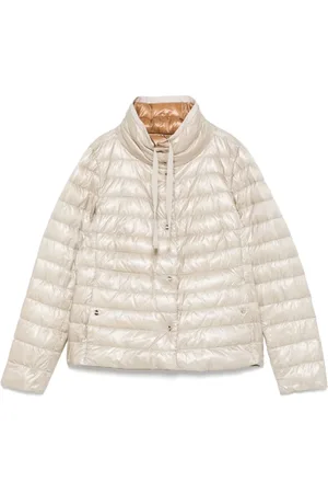 HERNO Femme, Vestes, , Taille: 40 FR Manteau Matelassé avec Fermeture à Nouer