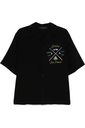 AMIRI Homme, Chemises, Noir, Taille: S Chemise de bowling Pool Cue