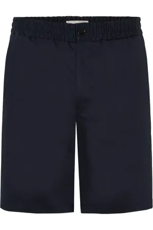 Ami Homme, Shorts, Bleu, Taille: XL Shorts Bermuda en Satin