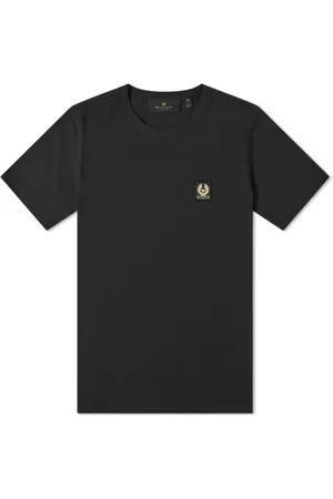 Belstaff Homme, Tops, Noir, Taille: S T-shirt classique à col rond
