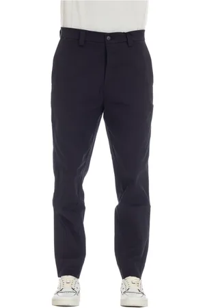 haikure Homme, Pantalons, Bleu, Taille: W31 Pantalon Chino Ample