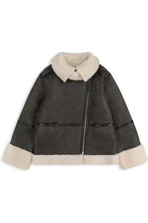 Axel Arigato Femme, Vestes, Gris, Taille: 40 FR Veste en Shearling Horizon
