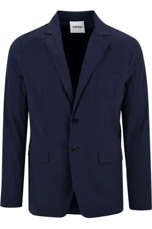 Aspesi Homme, Vestes, Bleu, Taille: M Veste Élégante