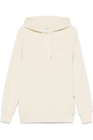 Autry Homme, Sweatshirts et sweats à capuche, , Taille: S Sweat à capuche clair avec ourlet et poignets côtelés