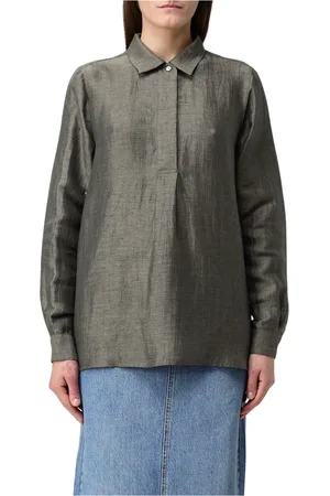 FAY Femme, Blouses et Chemises, Vert, Taille: 40 FR Chemise Homme Élégante