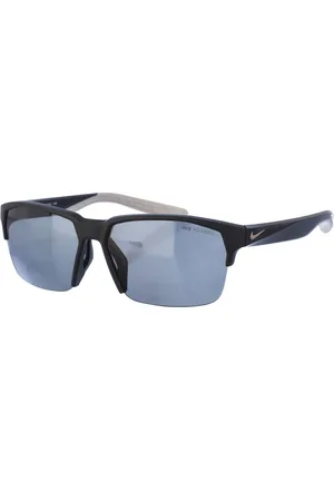 Nike Homme, Accessoires, Noir, Taille: ONE Size Lunettes de soleil rectangulaires en acétate