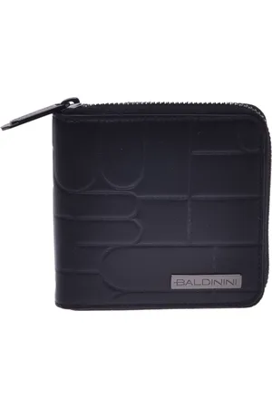 BALDININI Homme, Accessoires, Noir, Taille: ONE Size Portefeuille zippé avec monogramme