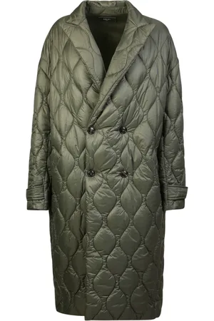 AMIRI Femme, Manteaux, Vert, Taille: 38 FR Manteau surdimensionné matelassé