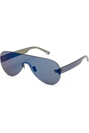 Belstaff Unisex, Accessoires, Gris, Taille: ONE Size Lunettes de soleil grises en acétate