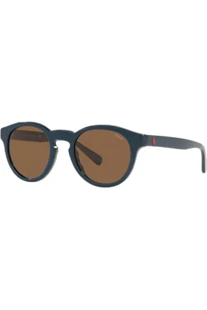 Ralph Lauren Homme, Accessoires, Gris, Taille: ONE Size Lunettes de soleil grises en acétate