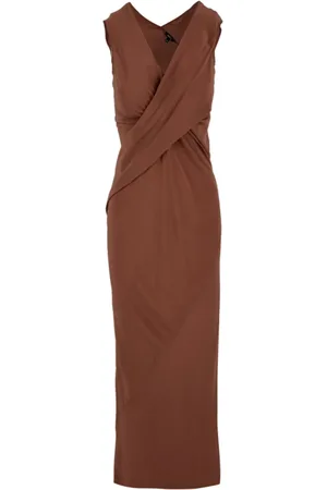 Aspesi Femme, Robes, Brun, Taille: 36 FR Maxi Dress