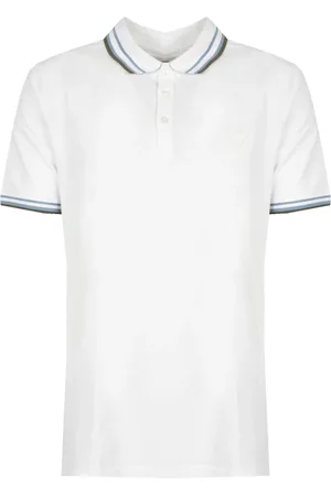 Guess Homme, Tops, Blanc, Taille: S Polo Fitted