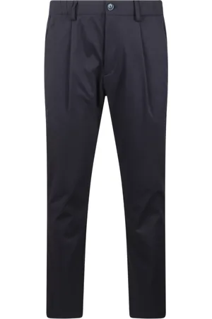 HERNO Homme, Pantalons, Bleu, Taille: M Pantalon Léger de Plongée avec Poches