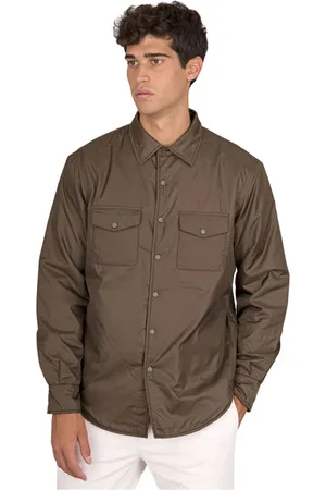 Aspesi Homme, Vestes, Vert, Taille: S Veste Légère Vert Militaire