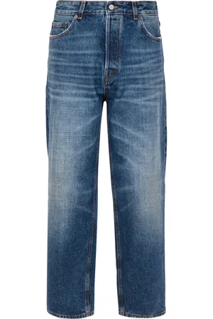 haikure Femme, Jeans, Bleu, Taille: W26 Jean Droit Court