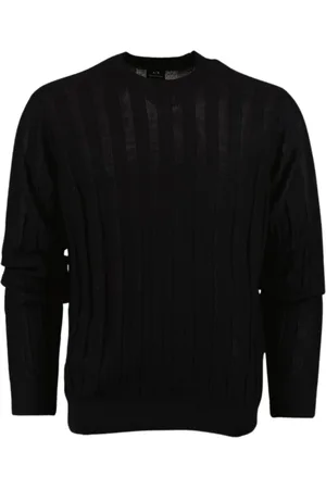 Armani Exchange Homme, Pulls, Noir, Taille: S Pull Noir Modèle Stylé
