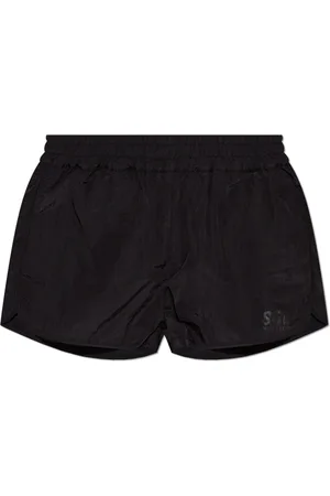 Golden Goose Femme, Shorts, Noir, Taille: 36 FR Short Logo