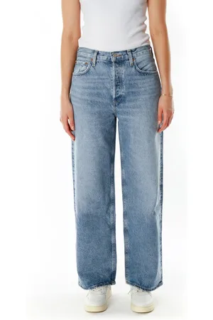 AGOLDE Femme, Jeans, Bleu, Taille: W24 Jeans Baggy Taille Basse