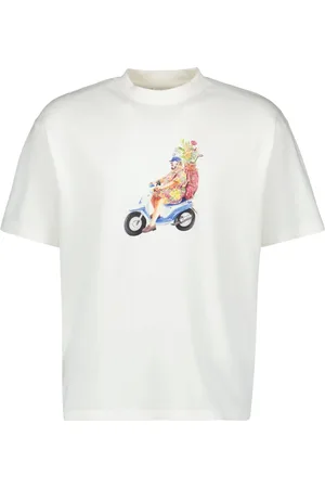 Drôle de Monsieur Homme, Tops, Blanc, Taille: XL T-shirt Golf Homme Printemps-Été 2025
