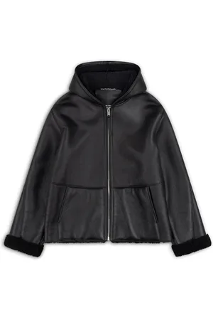 Axel Arigato Homme, Vestes, Noir, Taille: L Veste en Shearling Angus