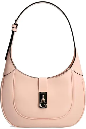 Guess Femme, Sacs, Rose, Taille: ONE Size Sac à bandoulière Maimie Hobobag rose poudré