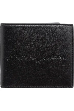 Armani Exchange Homme, Accessoires, Noir, Taille: ONE Size Portefeuille Plain Logo