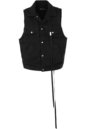 ANN DEMEULEMEESTER Femme, Vestes, Noir, Taille: 42 FR Veste sans manches Juliette