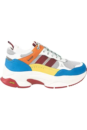 Bally Homme, Chaussures, Blanc, Taille: 45 1/2 EU Baskets à lacets et bout rond