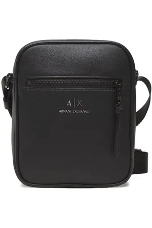 Armani Exchange Homme, Sacs, Noir, Taille: ONE Size Sac Messenger