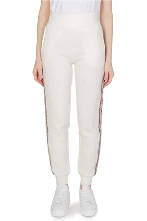 Guess Femme, Pantalons, Blanc, Taille: 42 FR Pantalons de survêtement Active