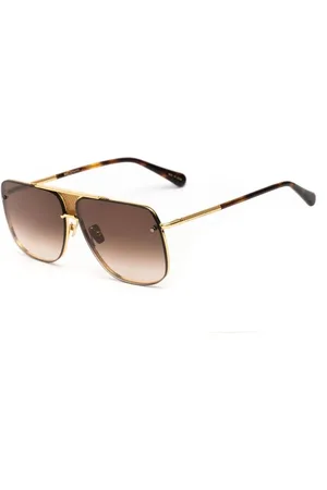 Belstaff Homme, Accessoires, Jaune, Taille: ONE Size Lunettes de soleil en titane