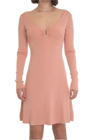 Guess Femme, Robes, Rose, Taille: 44 FR Superbe Mini Robe Col en V