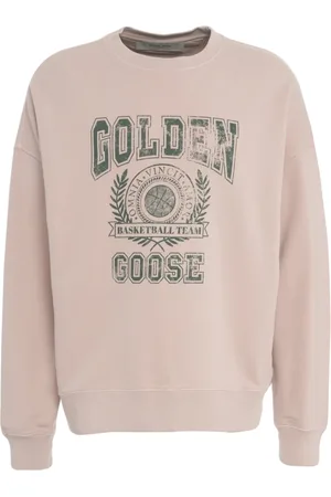 Golden Goose Homme, Sweatshirts et sweats à capuche, Rose, Taille: M Sweat Rose Ss25 Élégant et Confortable
