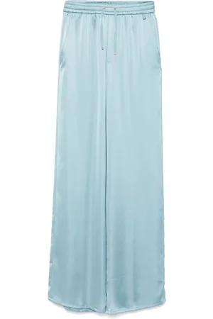 HERNO Femme, Pantalons, Bleu, Taille: 42 FR Short Élastiqué à Cordon de Serrage à la Taille