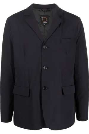 Aspesi Homme, Vestes, Bleu, Taille: S Collection de Blazers Élégants