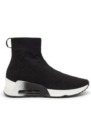 Ash Femme, Chaussures, Noir, Taille: 37 EU Star Knit Combo Baskets