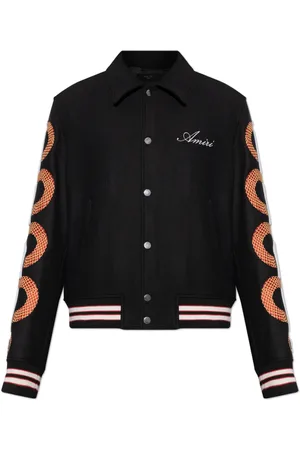 AMIRI Homme, Vestes, Noir, Taille: L Blouson Aviateur en Laine