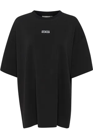 Gestuz Femme, Tops, Noir, Taille: 36 FR T-Shirt Oversize