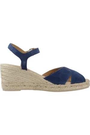 Geox Femme, Chaussures, Bleu, Taille: 35 EU Compensées Modernes Élégantes