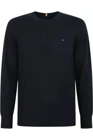 Tommy Hilfiger Homme, Pulls, Bleu, Taille: M Pull Homme Chain Ridge C-Neck