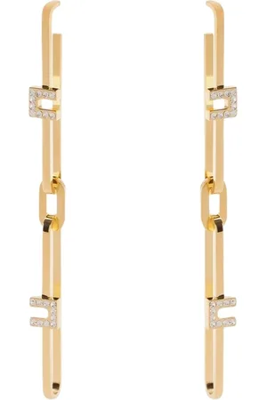 Elisabetta Franchi Femme, Accessoires, Jaune, Taille: ONE Size Boucles d