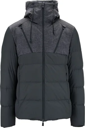 HERNO Homme, Vestes, Gris, Taille: L Doudoune Zippée