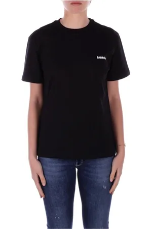 BARROW Femme, Tops, Noir, Taille: 42 FR T-shirt Logo