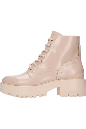 Guess Femme, Chaussures, Rose, Taille: 40 EU Bottines à lacets