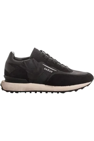Ghoud Homme, Chaussures, Noir, Taille: 40 EU Rush One Leather Basket Baskets